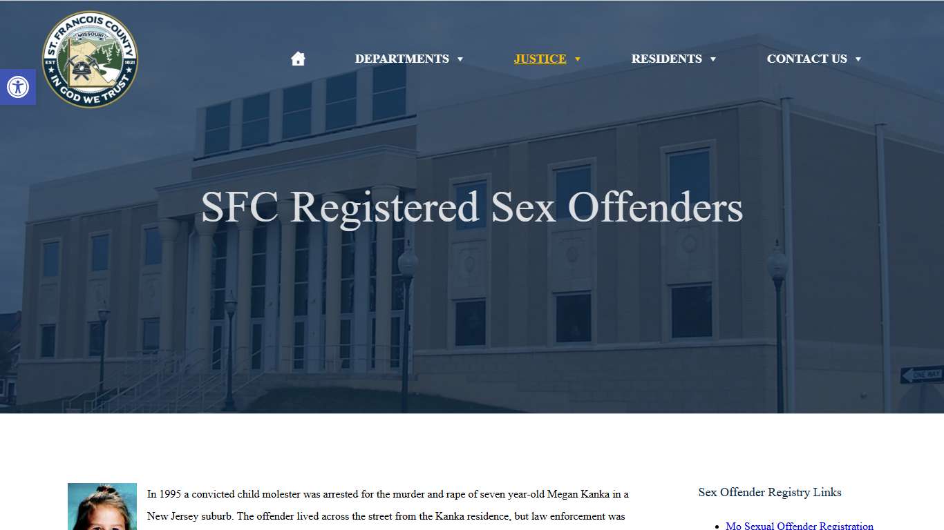 SFC Registered Sex Offenders – Saint Francois County