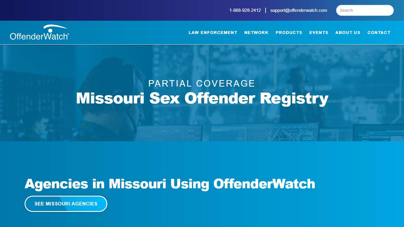 Missouri Sex Offender Registry | OffenderWatch Network