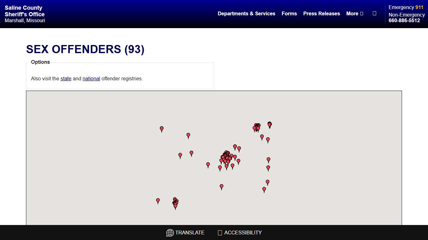Sex Offenders - Saline County Sheriff MO